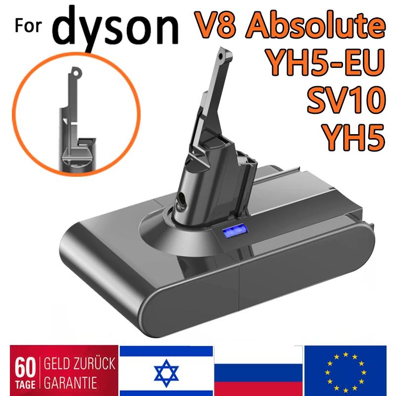 ForDysonV8AbsoluteBatterySV10HandheldVacuumCleanerBatteryYH5