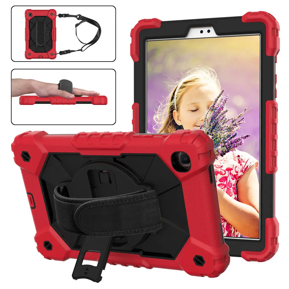 

For Samsung Galaxy Tab A7 lite 8.7 2021 Armor Cover For Samsung Galaxy Tab Samsung Tab A7 Lite T220 T225 8.7 Case +Film Pen