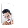 Acrylic Makeup Mirror Bath Shaving Pocket Travel Makeup Mirror Women Hand Mirror Bathroom Face Shave Shower Accessories 6
