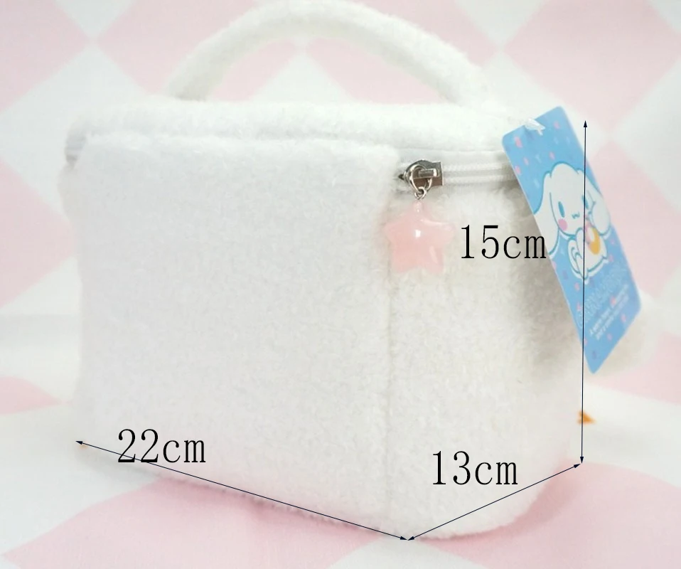 Hello Kitty Cosmetic Bag My Melody Makeup Case Cinnamon Dog Pudding Dog Little Twin Star Cosmetic Box Sanrio Pencil Organizer