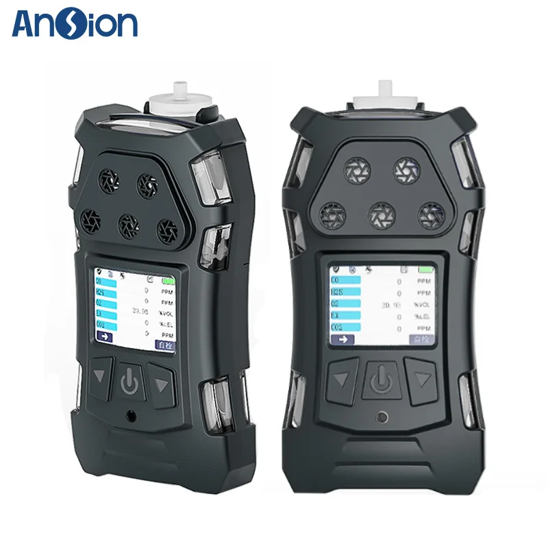 Portable Multi Gas Detector with built-in pump 4 in 1 Gas Detector LEL O2 H2S CO Industrial Explosion-proof - Image 2