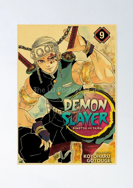 Demon Slayer New Season Kimetsu no Yaiba Yuukaku-hen Poster Vintage Home  Room Decor Art Kraft Paper Posters Wall Stickers - AliExpress