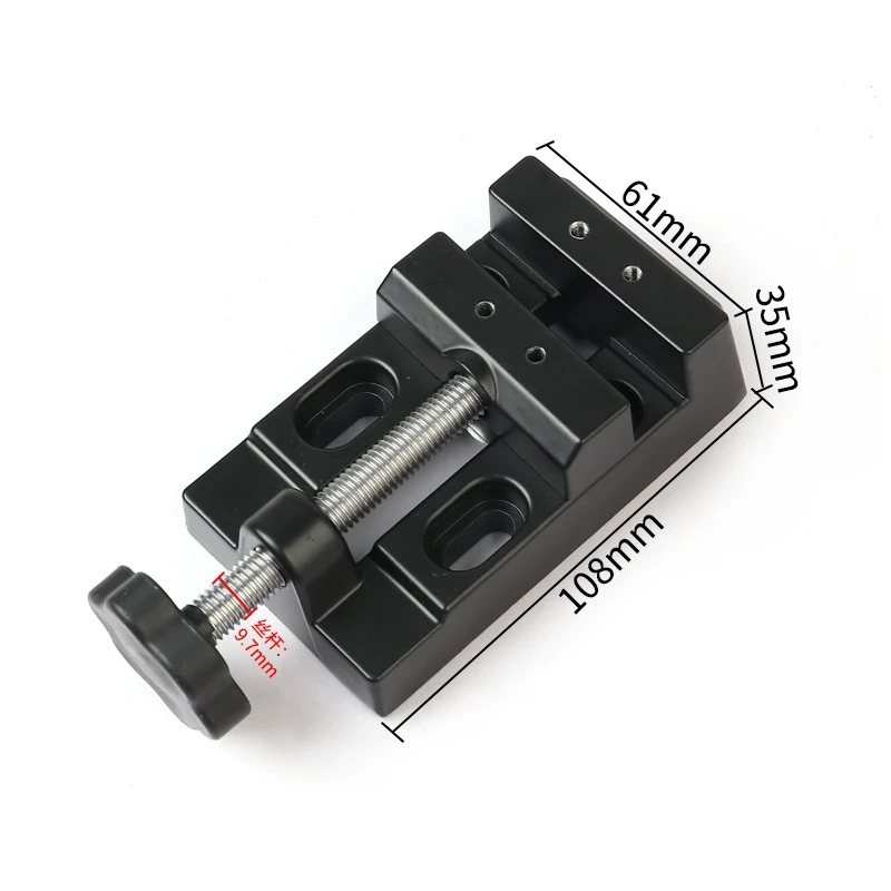 DIY Sculpture Craft Carving Tool Universal Jaw Bench Clamp Mini Drill Press Table Vise Fixing Small Parts Jewelry Watch