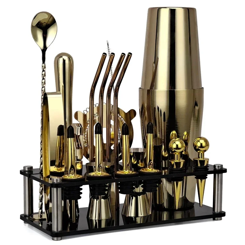 Cocktail Shaker Cocktail Bar Tools 20piece Cocktail Mixer Set