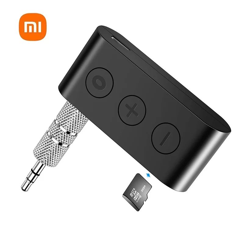 XIAOMI Car Bluetooth compatible 5.0 Music Receiver 3.5MM Jack Audio