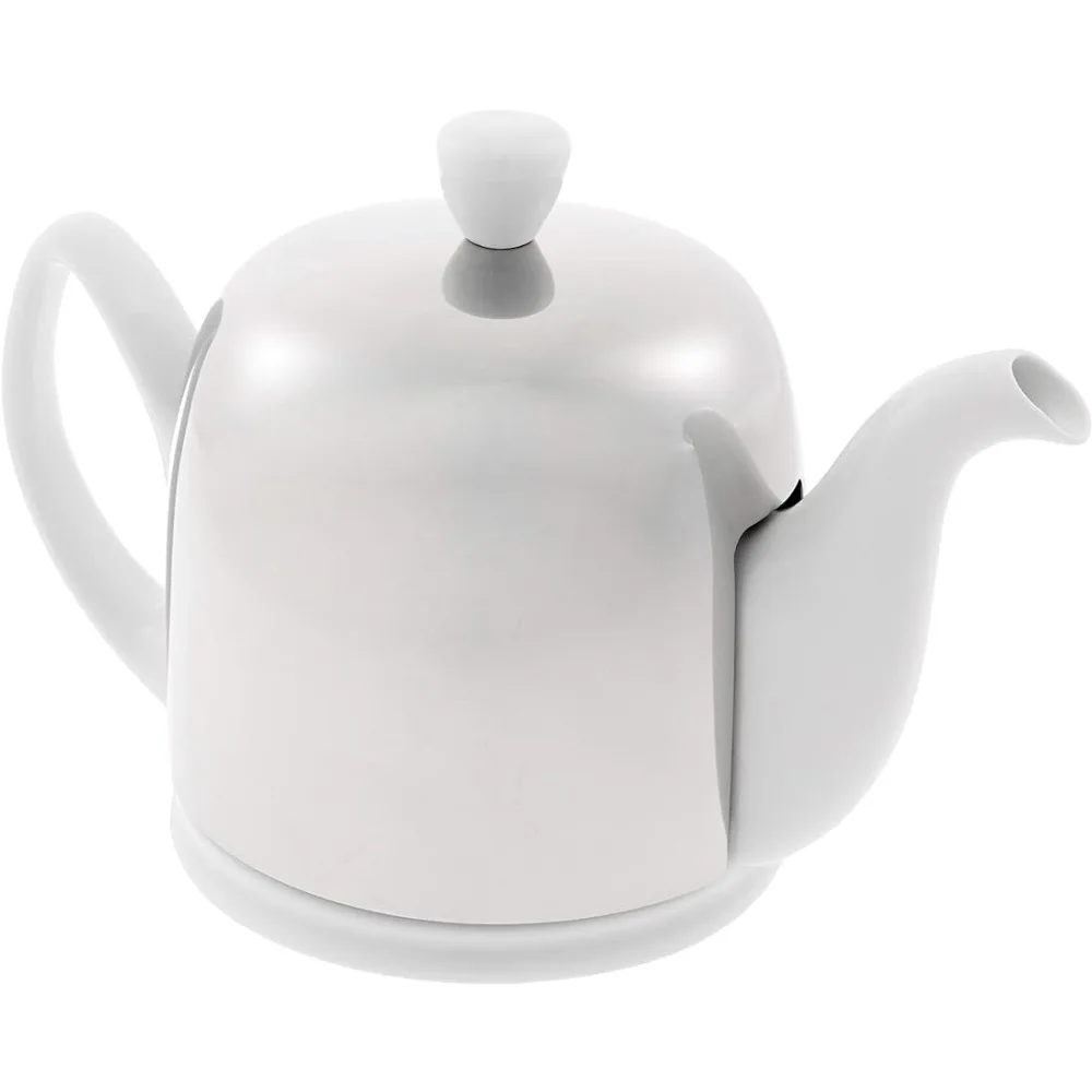 

Luxury French Teapot | Salam Collection | 4 Cups | White Japanese Teapot to Boil Water Tea Pot Teapots Chinese Teaware Kitchen