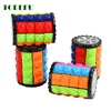 TOBEFU 3D Magic Corn Cube Tower Puzzle Speed Cube Wheel Rotating Game Cubos Cylindrical Toys for Children Educational Gifts 2