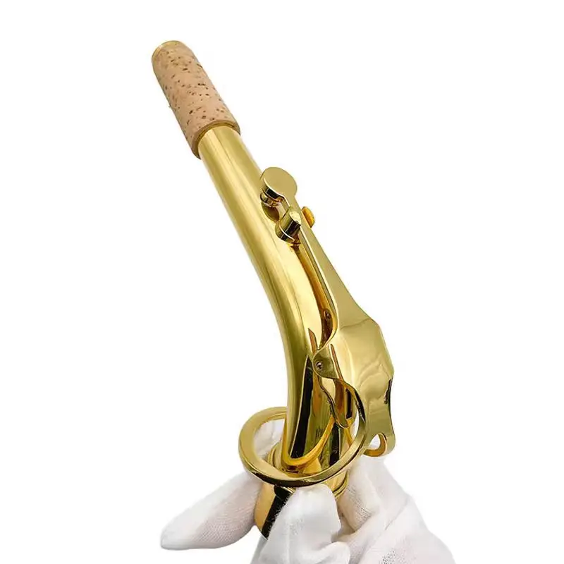 Drop E flat alto Drop B flat tenor saxophone bent neck mouthpiece pipe mouthpiece pipe copper neck instrument