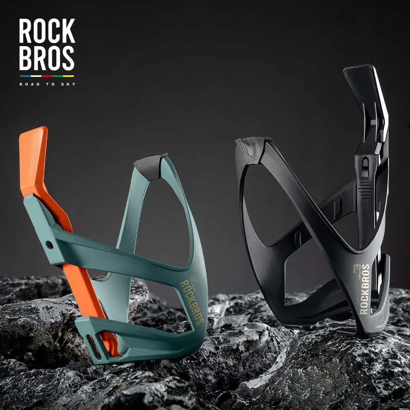 Bicycle Water Bottle Cage Bicycle Bottle Holder Water Bottle Holder ROCKBROS ROAD TO SKY Bicycle Bottle Bracket Lightweight Bottle Cage Stable Kettle Holder Mount With Tire Lever Bike Accessories