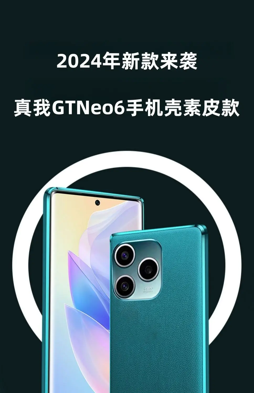 Case For Realme GT6 GT 6T Neo 6 Neo6 SE Cover Luxury Leather