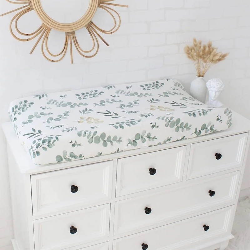 Soft Baby Mattress Cover Diaper Changing Pad Cover Printed Newborn Nursery Table Sheet Boys Girls Diaper Changing Mat Sheets