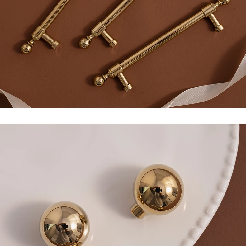 pvd gold cabinet handle for dresser drawer