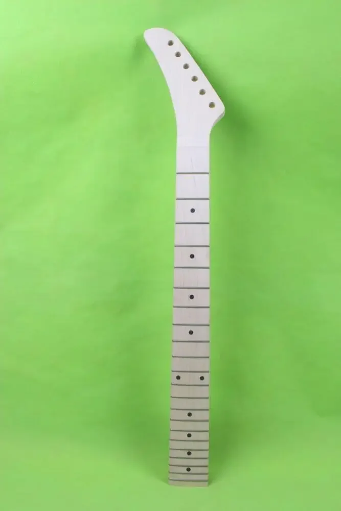 

Гриф для кленовой гитары Yinfente, 25,5 дюйма, 22 лада, с левой ручкой