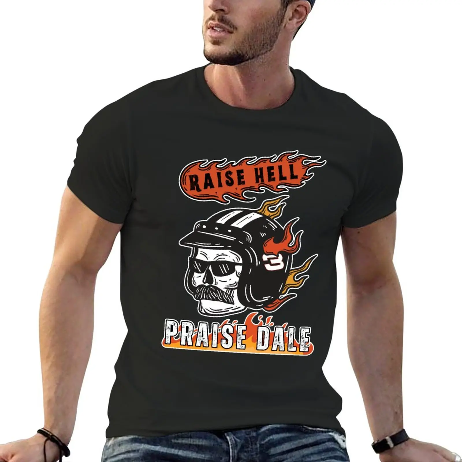 

Raise Hell Praise Dale | #3 T-Shirt graphics blanks vintage clothes mens clothing