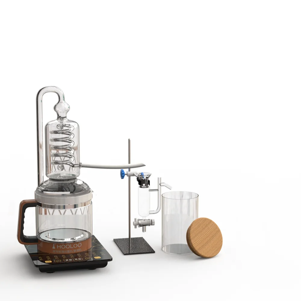 2.4L Water Distiller Distillation Kit Home Fragrance Distillation Device Hydrosol & Essential Oil Distiller Equipment