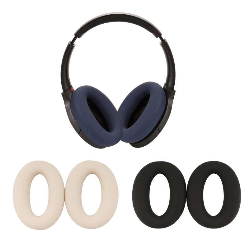 

Soft Ear Pads Cover Cushions for WH H910N/XB910N Over ear Headphones Ear Pads Silicone Case Superior Comfort and Noise Blocking