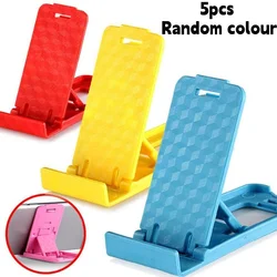 Foldable Universal Mobile Phone and Tablet Desktop Stand, Pack of 1/3/5 (5PCS)