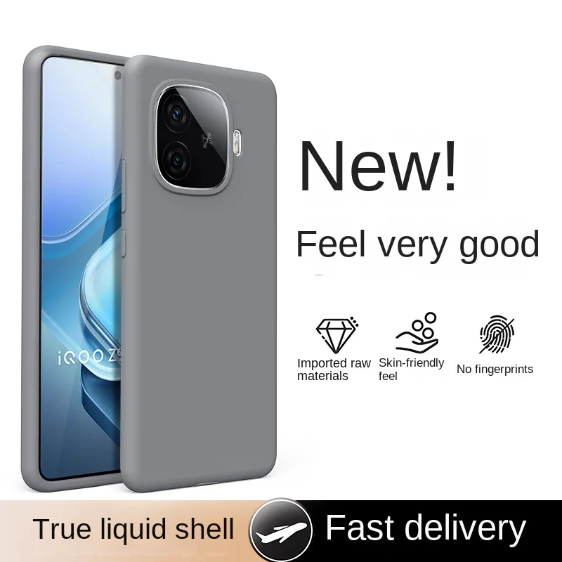 Premium Liquid Silicone Shockproof Phone Case - Luxurious Protective Back Cover
