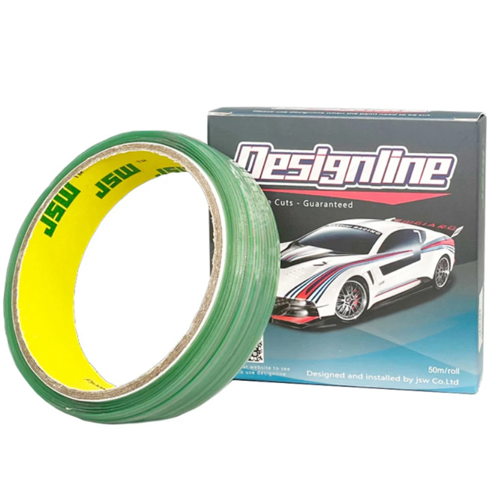 5M/10M/50M Vinyl Car Wrap Knifeless Tape Design Line Car Stickers Cutting Tool Vinyl Film Wrapping Cut Tape Auto Accessories E28