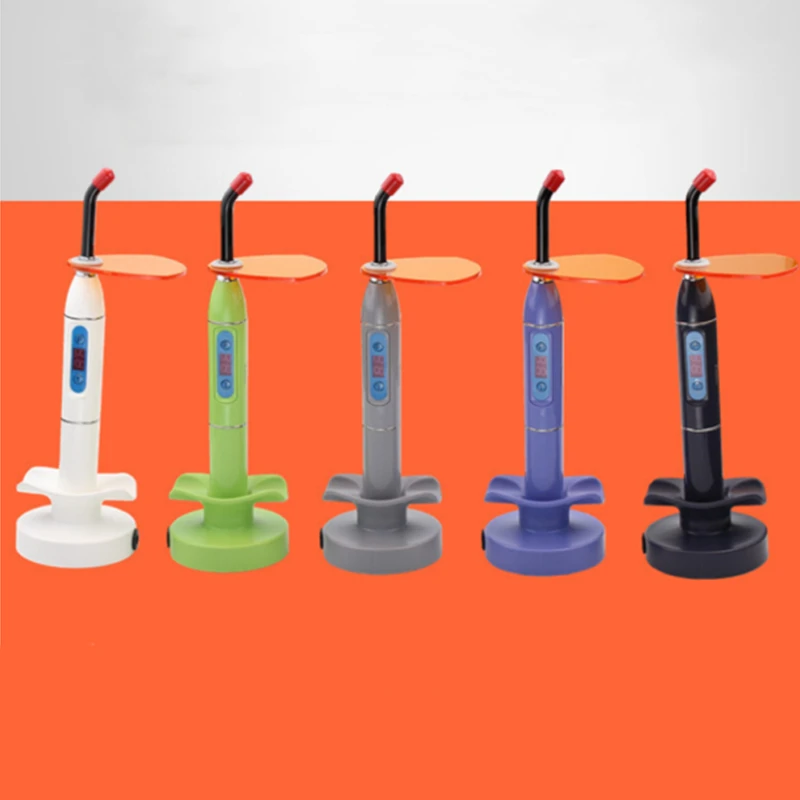 Dental Wireless Curing Light Oral Dentist Tool Cordless LED Charging Dentistry Lamp