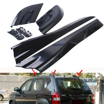 8PCS Roof Rail Rack Leg Cover Set for Hyundai Tucson 2004–2008 1