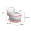 Potty Train Toilet, Toddlers Potty Chair, Comfortable with Pad, Travel Training Transition Potty Seat, Potty for Outdoor 6