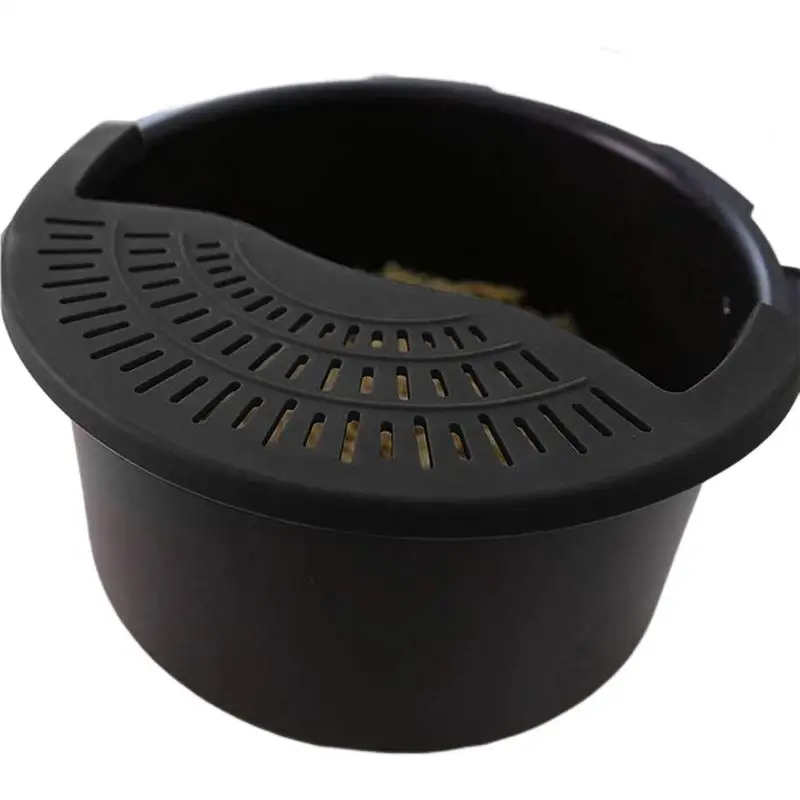 Pot Strainer Meat Strainer For Grease Kitchen Draining Tool For Spaghetti Pasta Ground Beef Fits Bowls And Pots