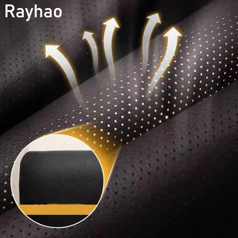 Thickened 1mm Breathable Leather Scratch-resistant Wear-resistant Self-Adhesive Leather Repair Stickers for Sofa Car Seat Fix