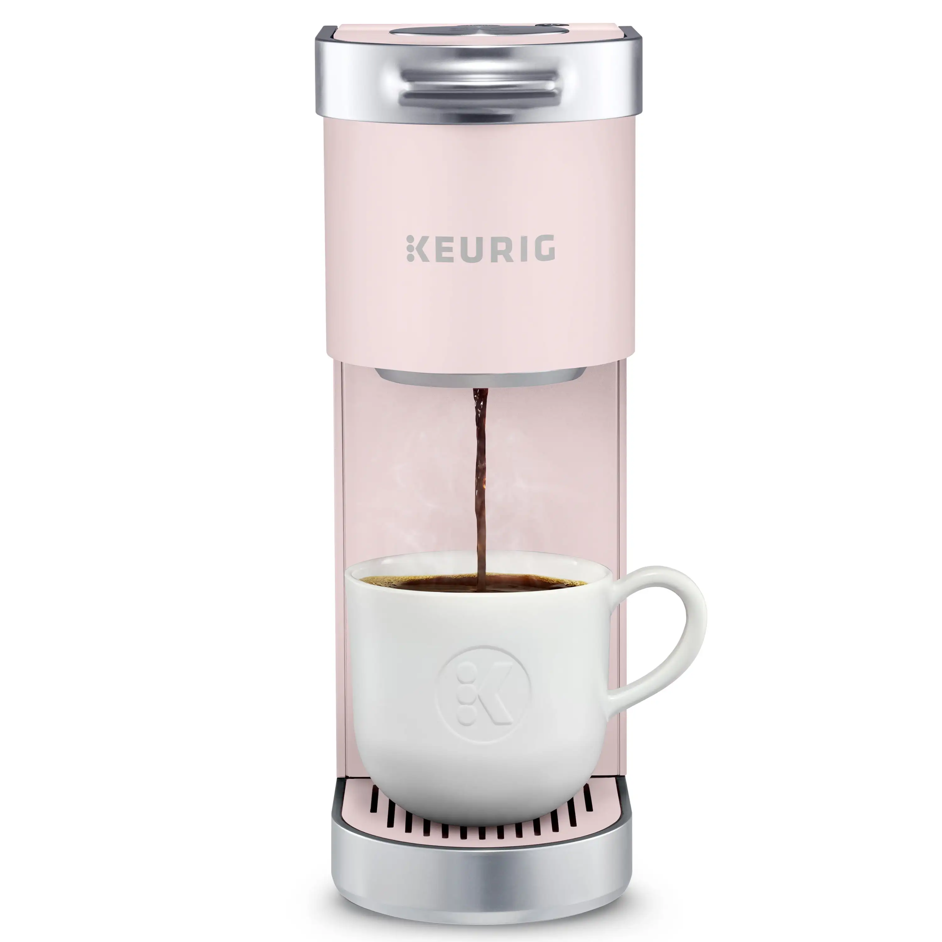 

K-Mini Plus Single Serve K-Cup Pod Coffee Maker, Dusty Rose.USA.NEW