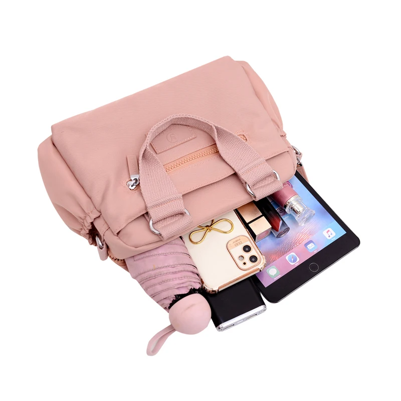 Women's Waterproof Nylon Shoulder Bag Messenger Bags Totes High Quality Large Handbag Female Travel Crossbody Bags Top-handle