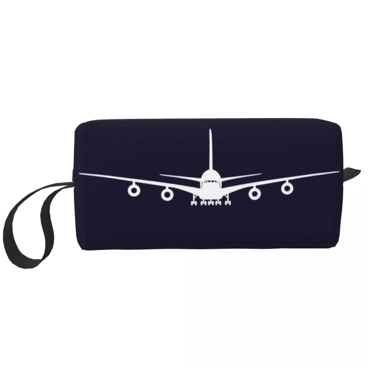 

Aircraft Travel Cosmetic Bag Fighter Pilot Aviation Airplane Toiletry Makeup Organizer Lady Beauty Storage Bags Dopp Kit Case