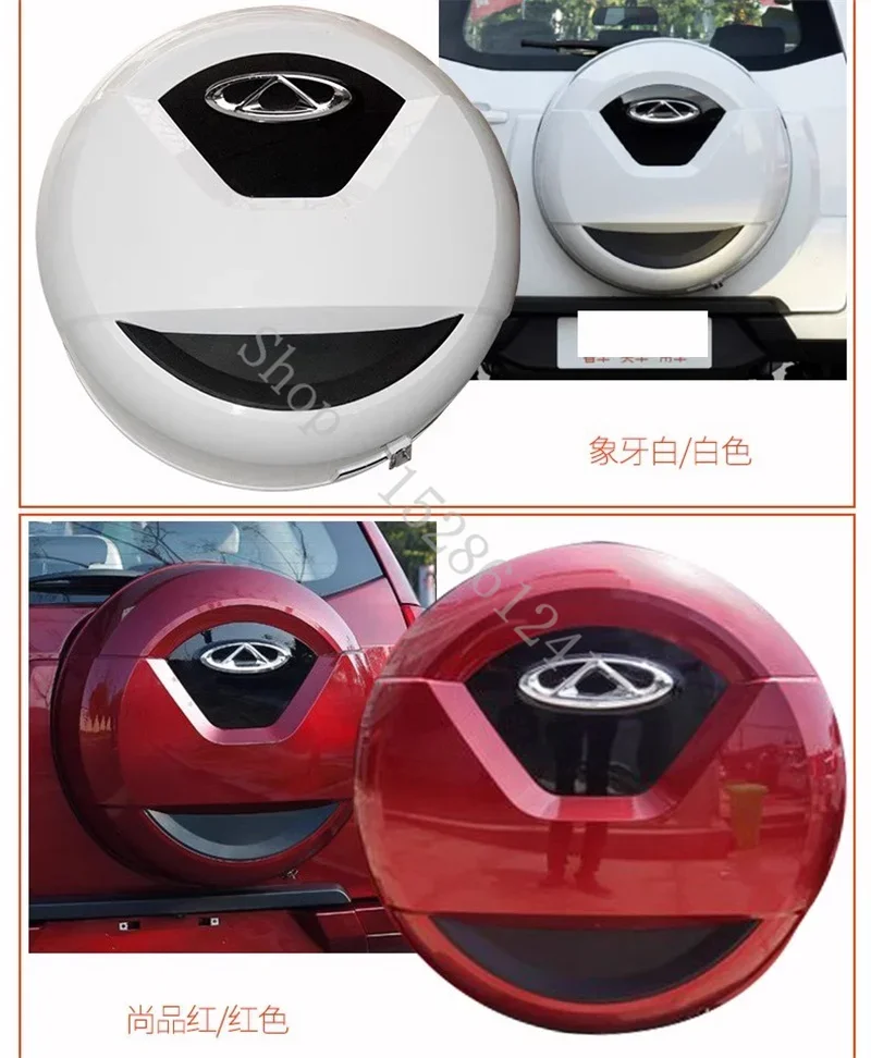 Per Chery Tigo / Tigo 3 2014 2015 2016 2017 ~ 2020 Copertura Per Pneumatici Di Ricambio In Abs Di Alta Qualità Copertura Per Ruote Di Scorta In Plasti