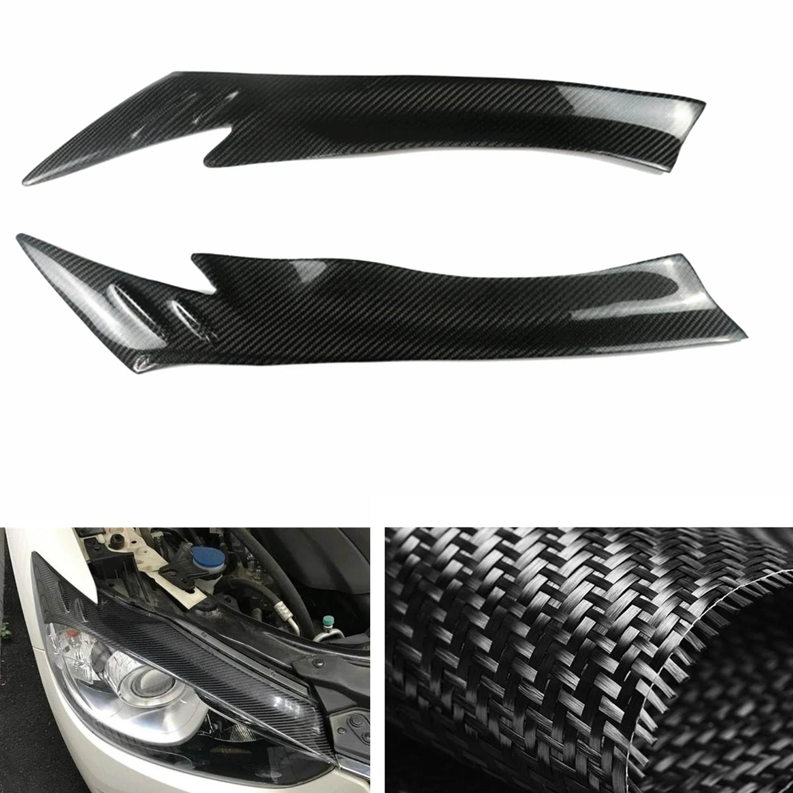 

Налобный фонарь, налобный фонарь для Mazda CX-5 2013-2016, автомобильная передняя фара из углеродного волокна, задняя фара