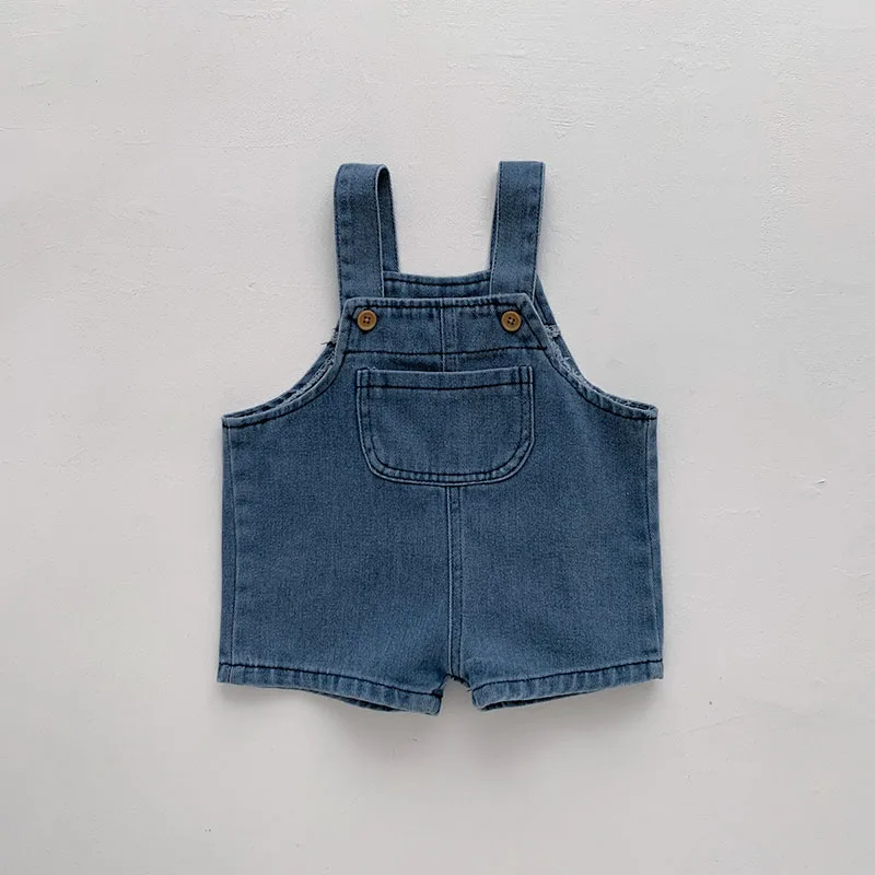 Summer Baby Clothing Set T Shirt and Denim Shorts