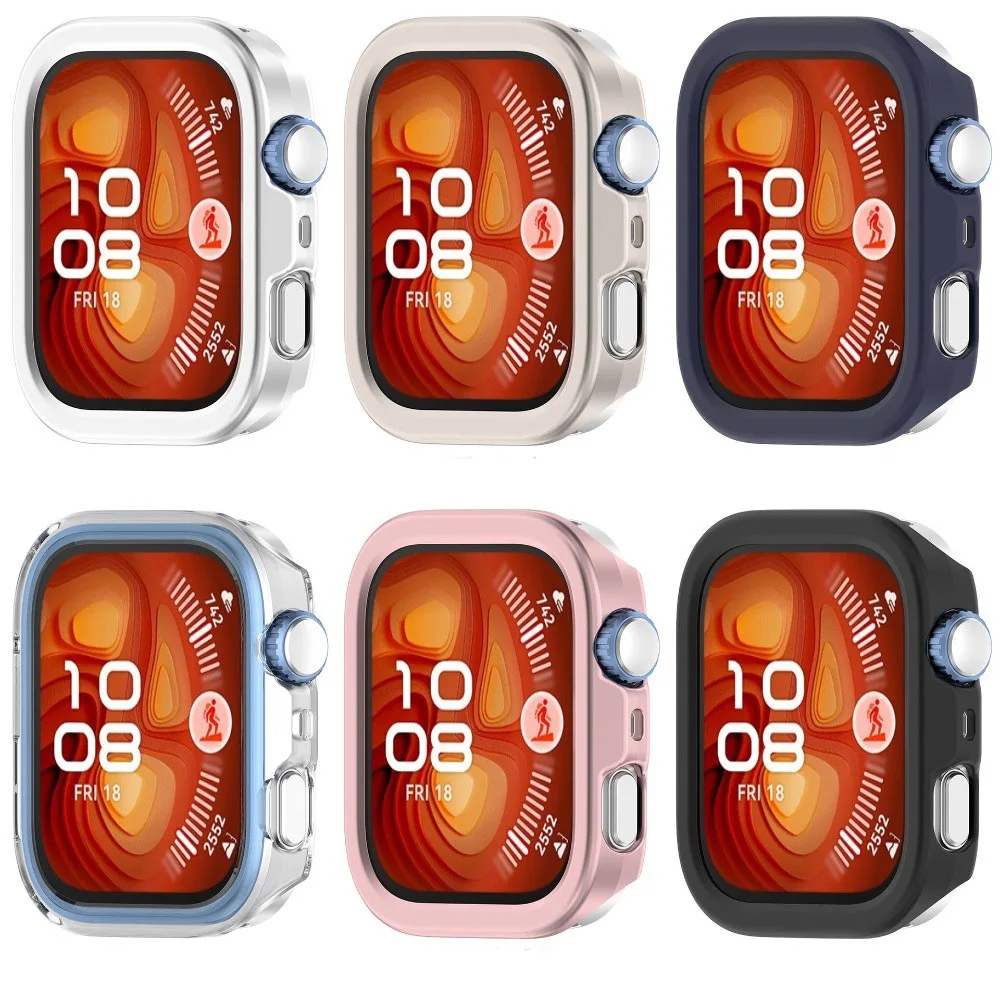 Durable Anti-Fall Shockproof Smartwatch Case - Half Frame Hard Protective Shell