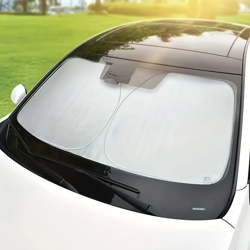 Parasole per Auto, Ombrelli Parasole per Parabrezza Anteriore Estivi, Protezione Solare e UV, Protezione Interna dei Veicoli - immagine 2