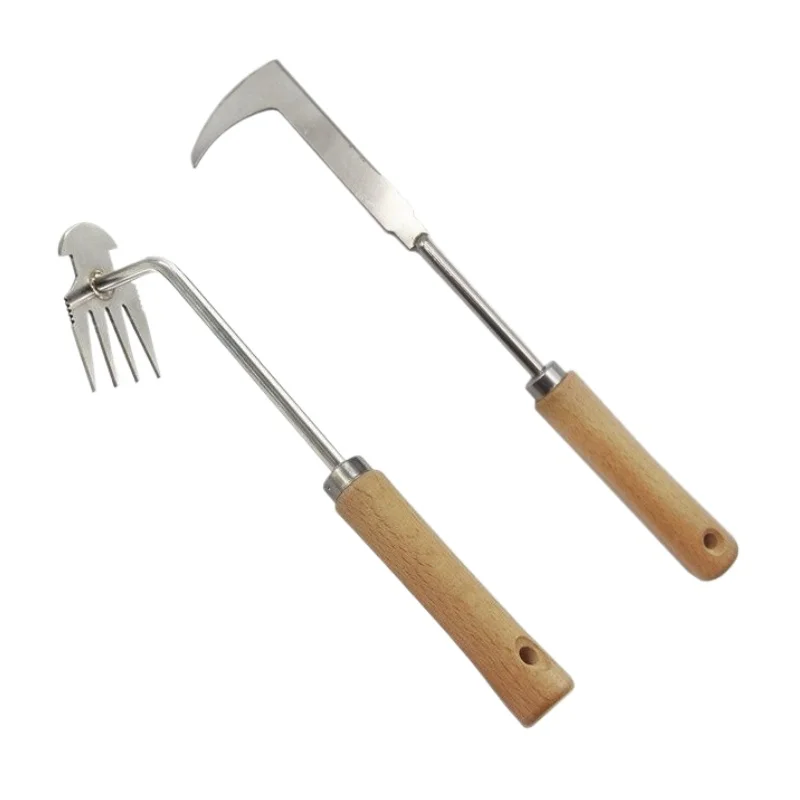 Mower Sickle Road Crack Weeding Machine Crack Weeding Tool Manual Machine Heavy Duty Carbon Steel Garden Hand Shovel