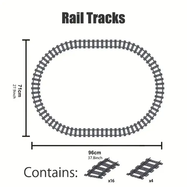 Rail transit series high-speed train steam train  building blocks toy small particle model 6