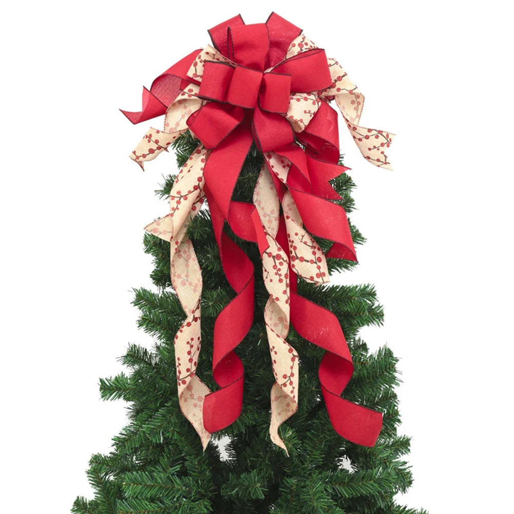 Lazos Dorados Para Decoración De Árboles De Navidad, 10 Unid | Envío Gratis