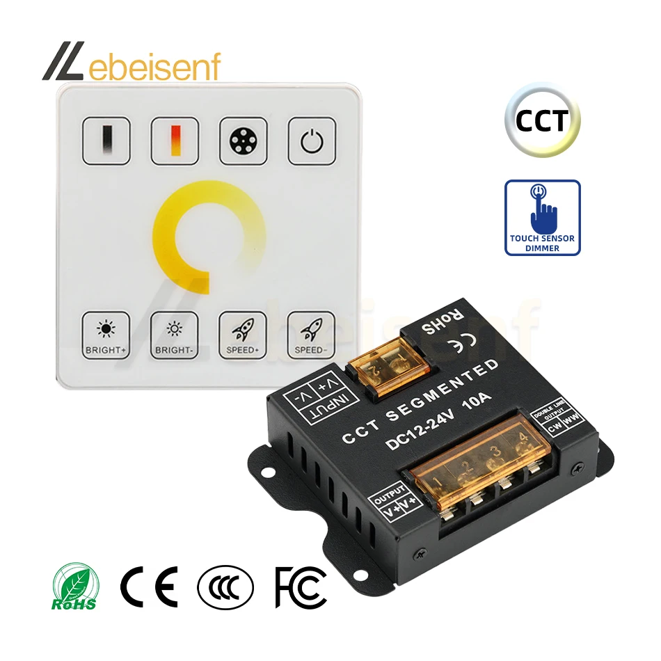 XUNATA 220V-240V 750W 24Key Fernbedienung RGB LED Controller für 5050