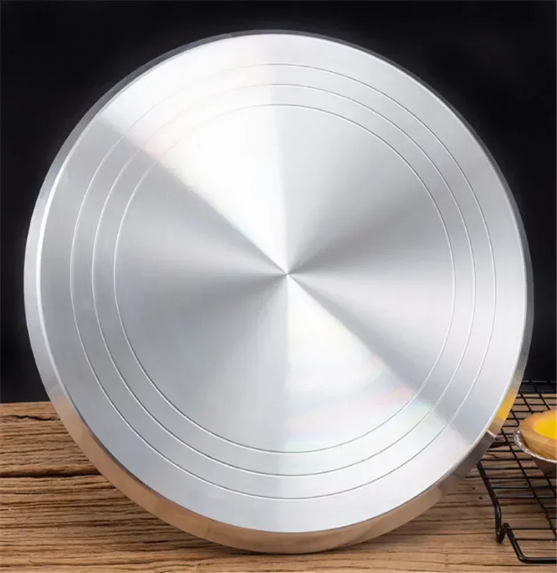 Aluminium Alloy 14 Inch Cake Plate Turntable Cake Decor Turntable Cake  Rotary Table Round Cake Stand Cake Decorating Table - Waffle, Doughnut &  Cake Makers - AliExpress