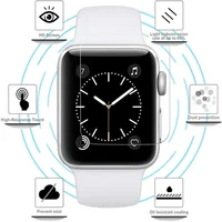 Protecteur d'écran pour Apple Watch, Film de protection en verre HD, iWatch 6, SE, 5, 4, Série 7, 8, 44mm, 40mm, 45mm, 41mm, 38mm, 42mm 4