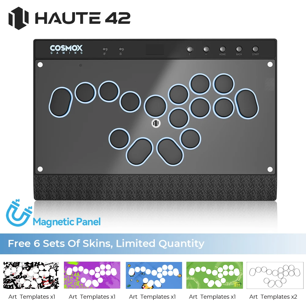 Haute42 磁気スティックレスアーケードコントローラキーボード C16-S