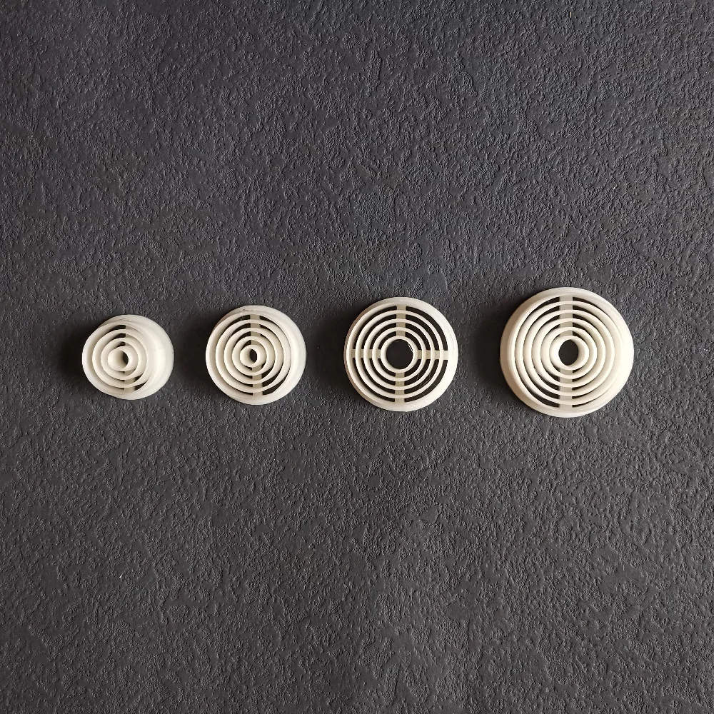 Embossed Circle Polymer Clay Cutters / Polymer Clay Tools / Jewellery Tools Earring Making