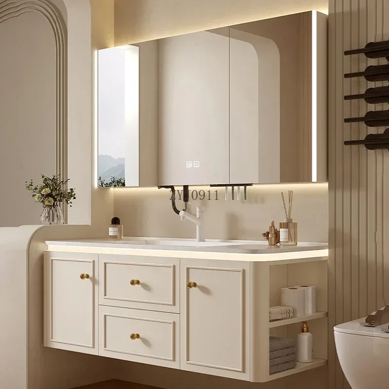 Multifunction Home Furniture Bathroom Sinks Mirrors Space Saving Cabinet Storage Column Closed Toilet Luxury Towel Multipurpose