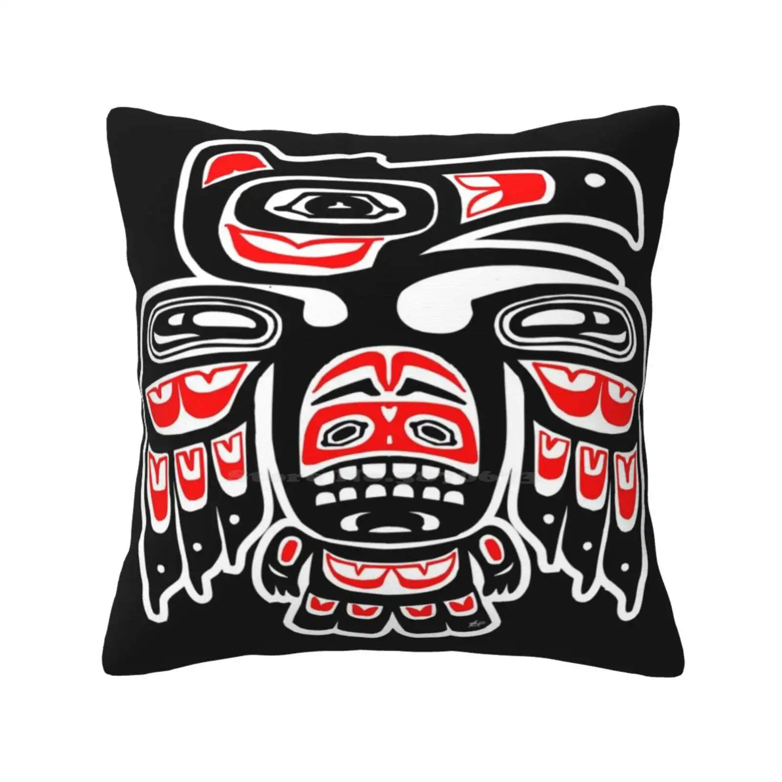 Alaskan Eagle Home Sofa Car Waist Throw Federa Inuit Lingit Alaska Seattle Pacific North West Tribe Indian Wisdom