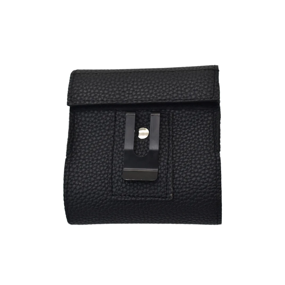 80mm 포켓 열전사 라벨 프린터 무선 블루투스 휴대용 미니 영수증 프린터 가죽 케이스 포함