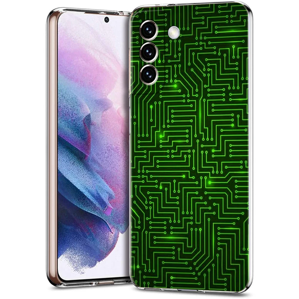 Inside Motherboard Platine Fall für Samsung S24 S23 S22 S20 S21 Fe Ultra S24 S23 S10 S10E S9 S8 plus 5G Telefon Shell Capas – Detail 2