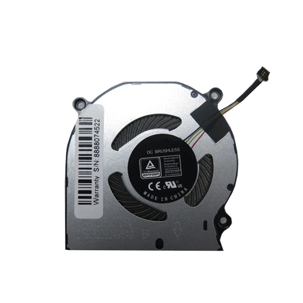 

Ноутбук CPU FAN для HUAWEI MateBook 13S EMD-W56 EMD-W58 EMD-W76 WRTD-WDH9 WRTD-WFH9 DC5V 0.5A