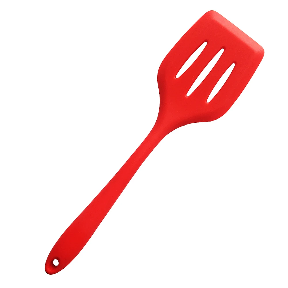 Red Cooking Utensils 5 or 6 or 10 pcs Heat-Resistant Silicone Kitchen Cooking Tools Baking Cookware Gadgets Spatula Spoon Set